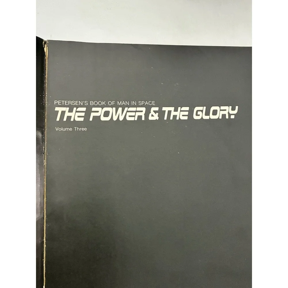 MAN IN SPACE: POWER & THE GLORY Liftoff of the Mighty Saturn V (Softcover, 1974)